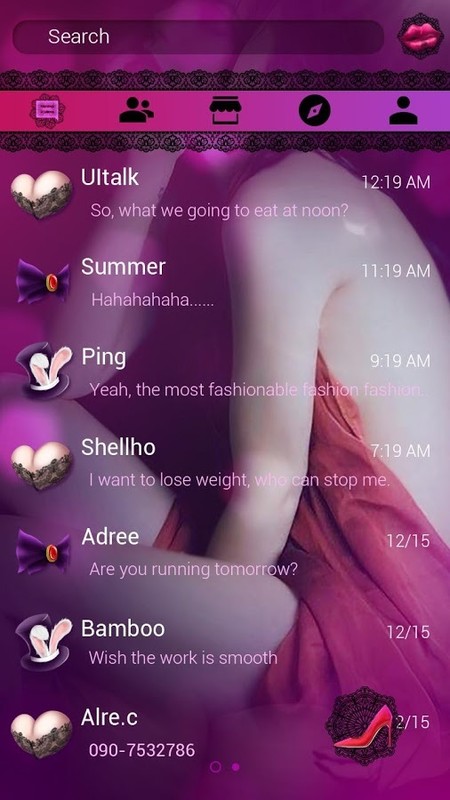 Go Sms Themes Free Download